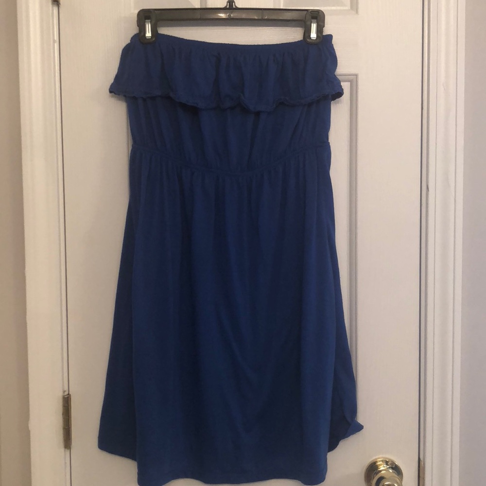 A mini dress